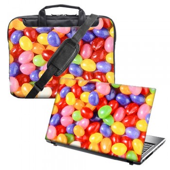 Torba na notebooka laptopa 15" - 15.6" + vinylowa okładka na lapropa